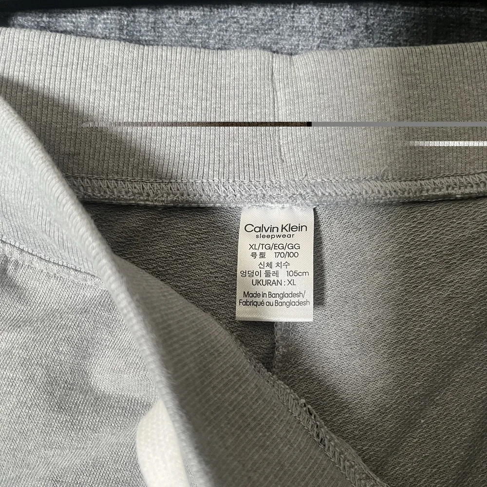 Calvin Klein Pants Mens XL Sleepwear Pajama Lounge Jogger Drawstring Gray